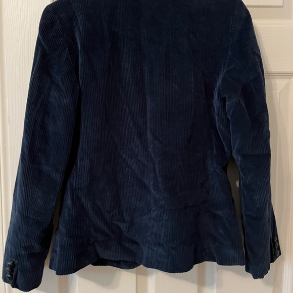 Vintage Navy corduroy blazer jacket - Picture 2 of 9